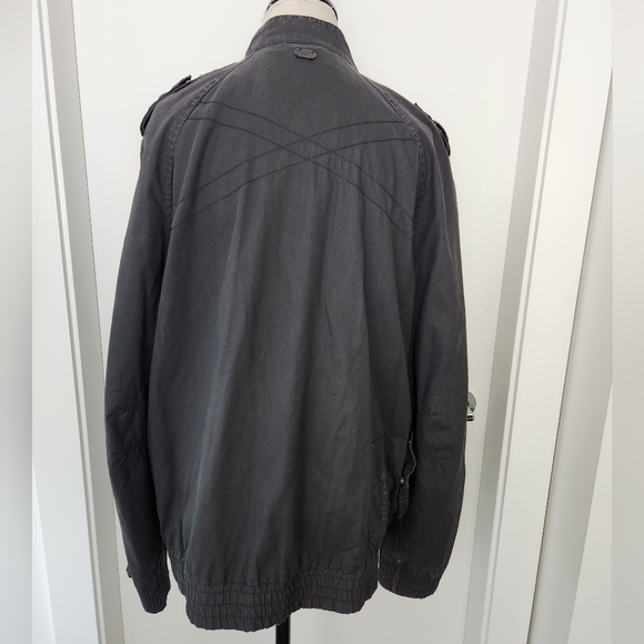Jack & Jones Mens Bomber Utility Jacket - Picture 4 of 16